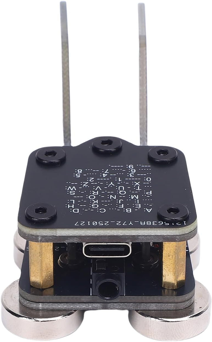 Morse Code Keyer Double Paddle CW Automatische PCB 4 ND Magnettrainer USB -Schnittstelle Morse Key f
