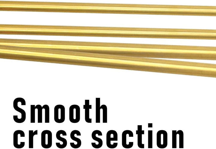 Tynulox H62 Messingrohr, 38 mm Aussendurchmesser, 1 mm Wand × 300 mm Länge, Messingrohr, nahtlos, Ru