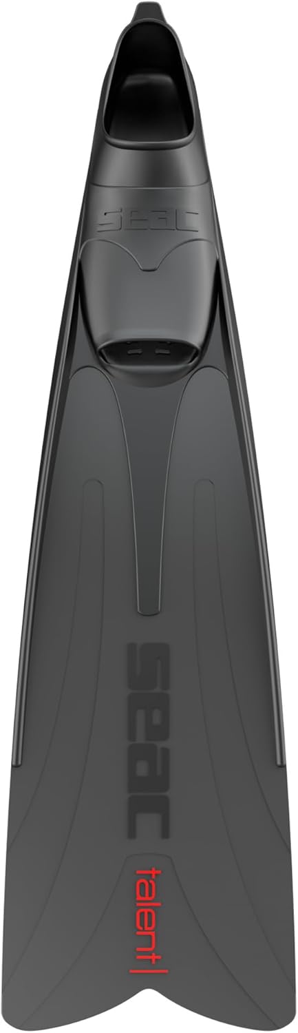 Seac Talent, Flossen zum Tauchen, Freitauchen und die Unterwasserjagd Schwarz 43/44, Schwarz 43/44