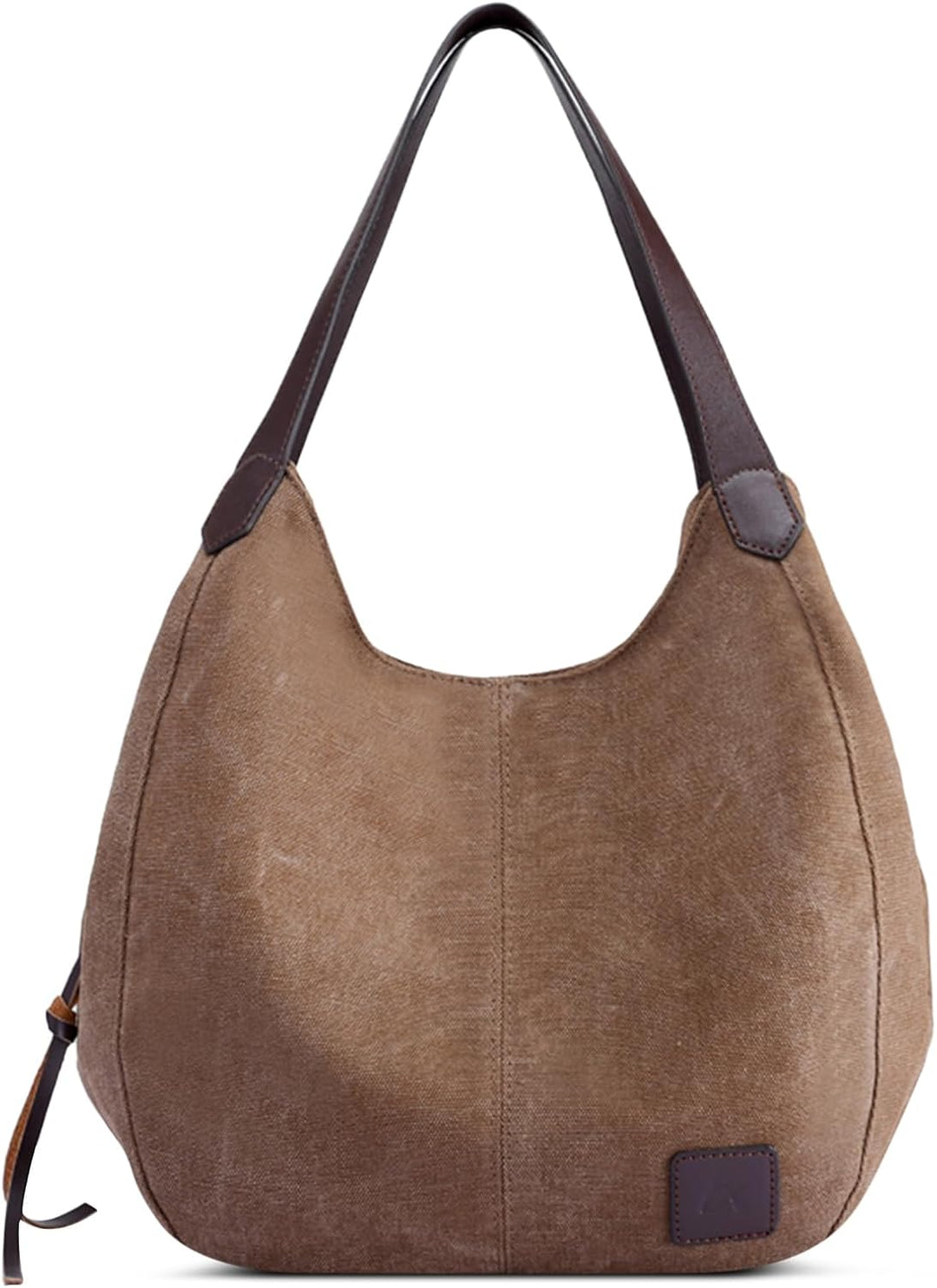 DIRRONA Mode Damen Canvas Handtasche Damen Canvas Schultertasche Canvas Tragetasche Leicht Sanft Han