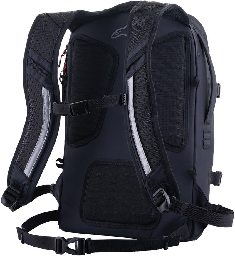 Alpinestars AMP-7 Rucksack, Motorrad Sporttasche, wasserdichte Rucksack, Motorsport-Rucksack, Reisen