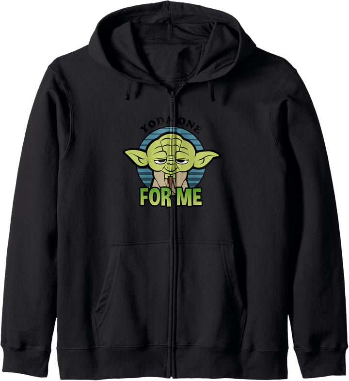 Star Wars Valentine's Day Yoda One For Me V7 Kapuzenjacke