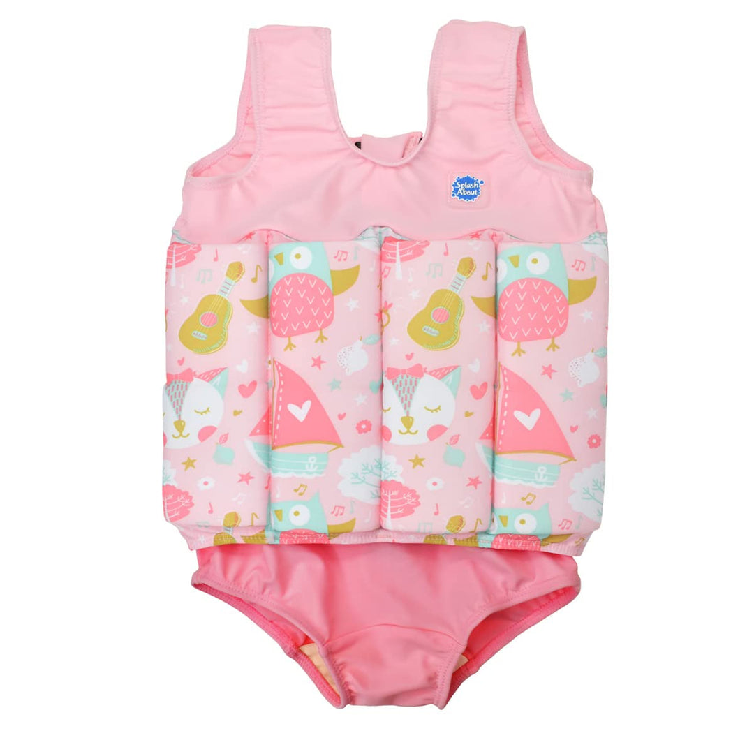 Splash About Mädchen Float Suit 2-4 Jahre Went To Sea, 2-4 Jahre Went To Sea