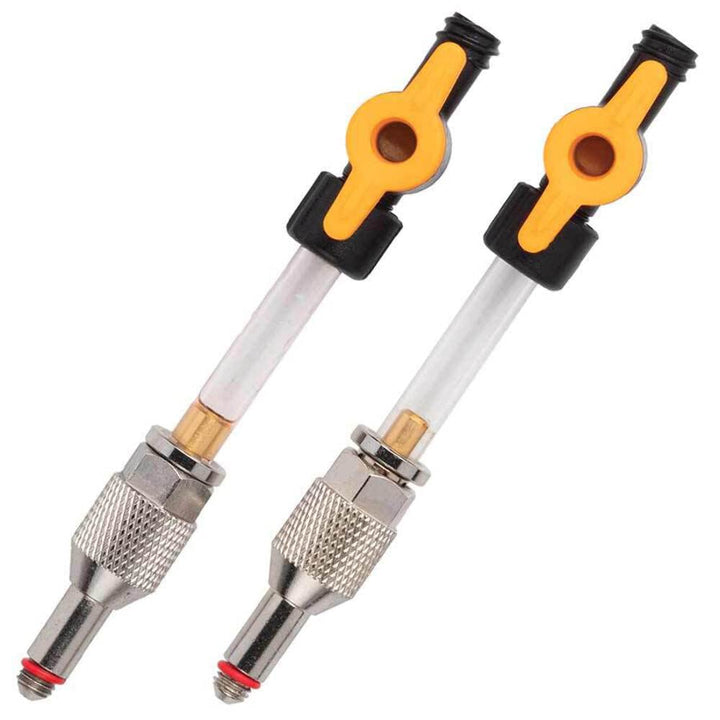 Jagwire - Elite Scheibenbremsen-Entlüftungs-Set, Universal-Adapter-Paar, 1/4-Drehventil, DOT- oder M