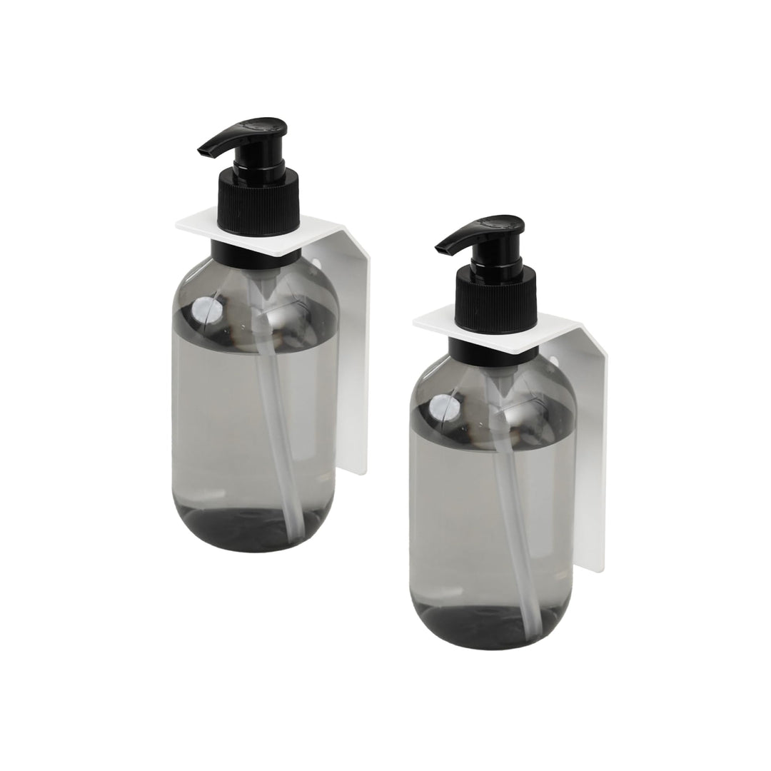YOUS® Premium Seifenspender mit Halterung aus Metall Soap Opera(Tor) Plus inklusive Flaschen (Verkeh