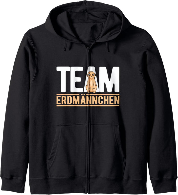 Team Erdmännchen Kapuzenjacke