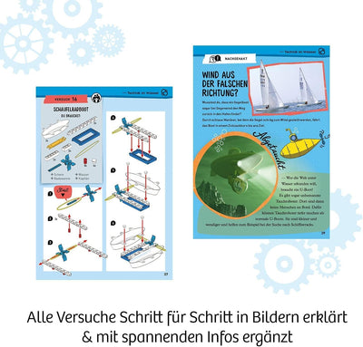 KOSMOS 602291 Mein erster Experimentierkasten Technik - ganz einfach, Spielerische Experimente für k