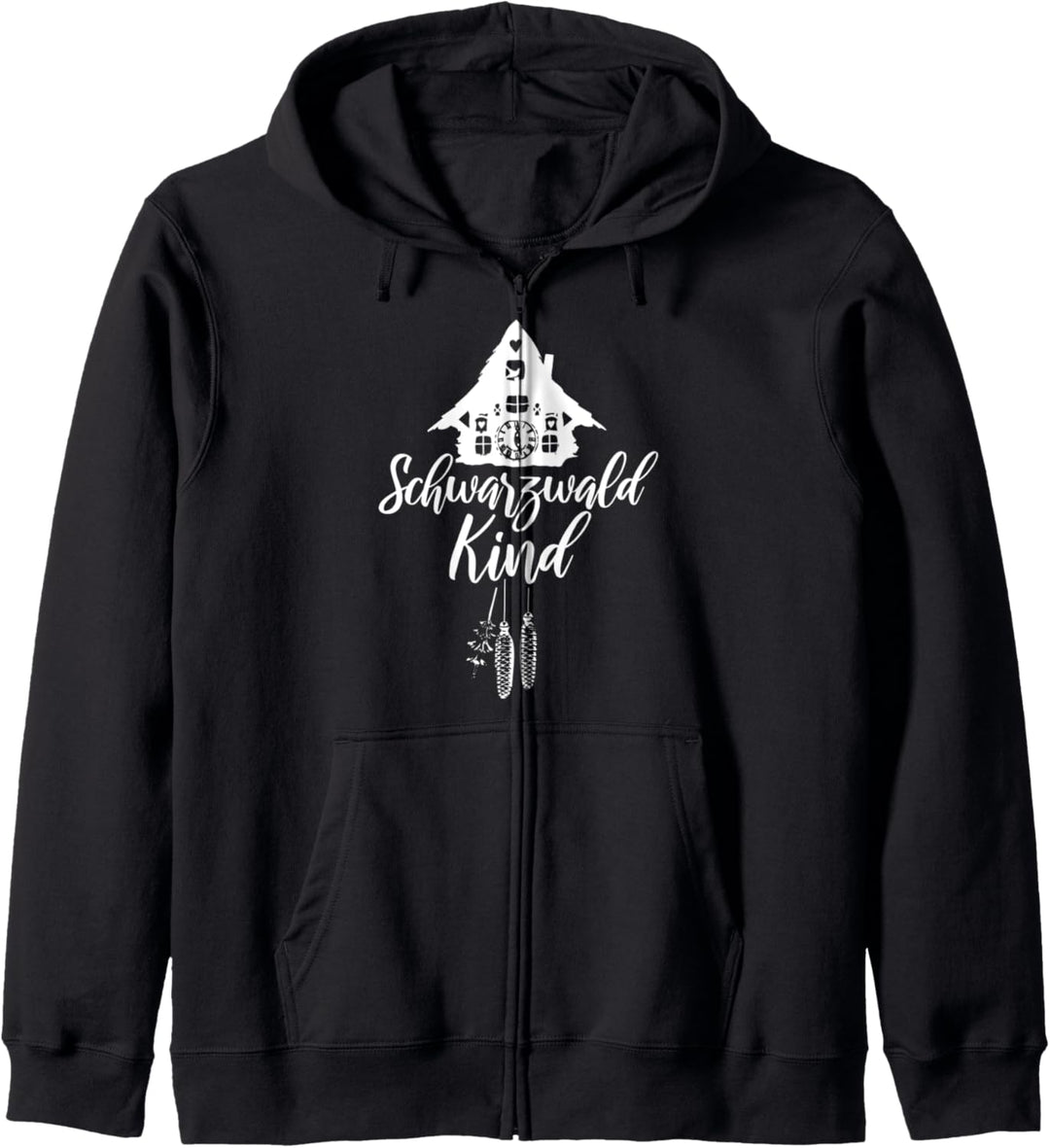 Schwarzwaldkind Schwarzwaldliebe Kuckucksuhr Schwarzwälder Kapuzenjacke