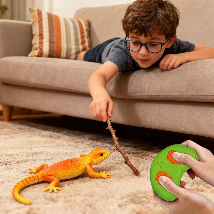 Gecko Spielzeug Wand - Wiederaufladbar Gecko Ferngesteuert | Kletternder Geckos Wand Und Decken | Si