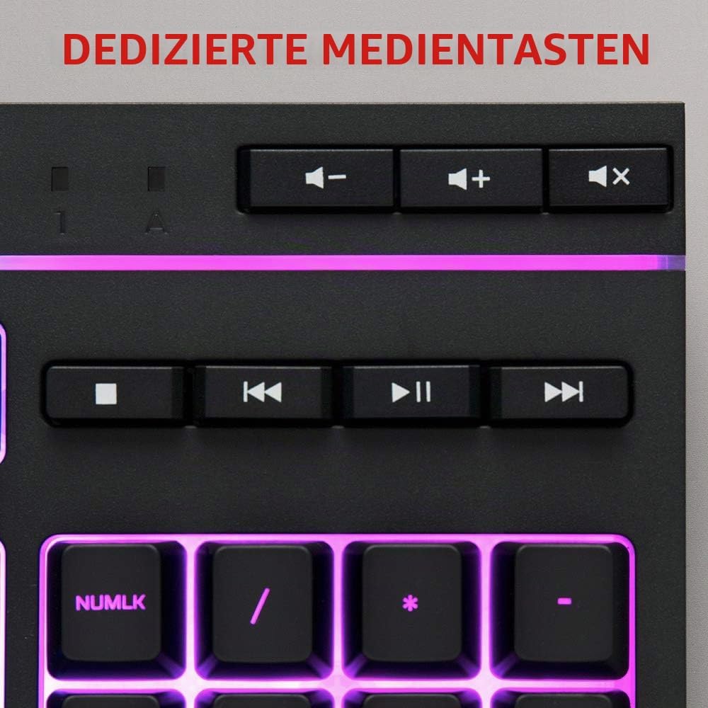 HyperX Alloy Core RGB – Membran Gaming-Tastatur (US Layout), Tastatur