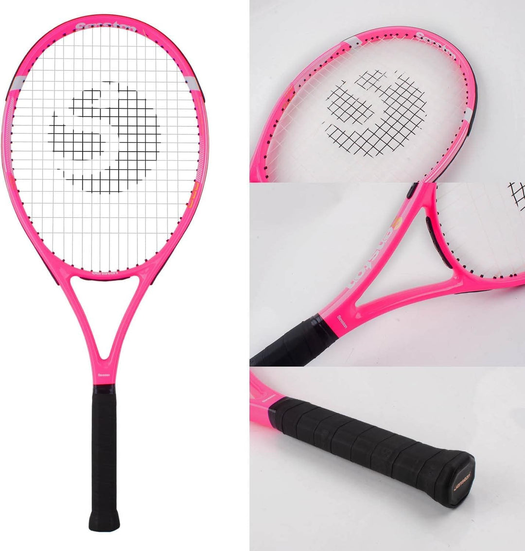 Senston Profi Tennisschläger Professioneller Training Tennis Schläger Set für Damen Herren mit Tenni