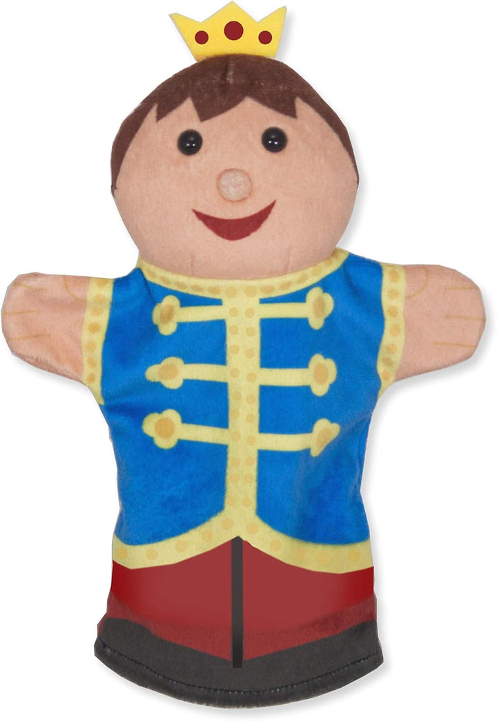 Melissa & Doug Palace Pals Hand Puppets | Puppets & Theaters | Soft Toy | 2+ | Gift for Boy or Girl,