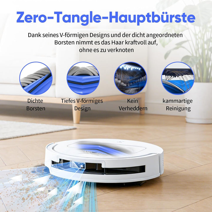 33 Stück Zubehörset für Deebot T50 PRO Omni/T50 Omni/T50 PRO Omni Gen2/T50 Omni Gen2, 2 Hauptbürste