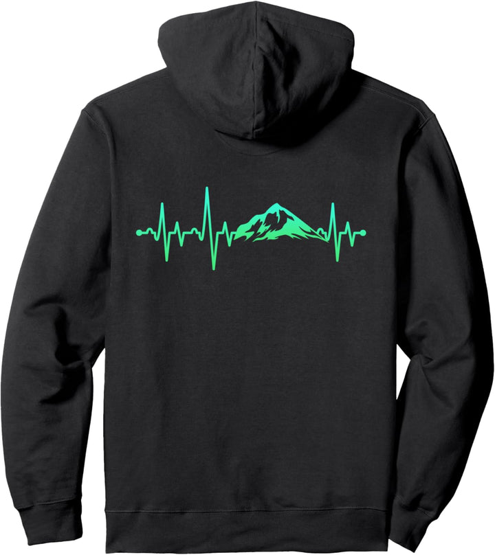 Mir reichts ich geh Wandern Natur Herzschlag Bergsteigen Pullover Hoodie