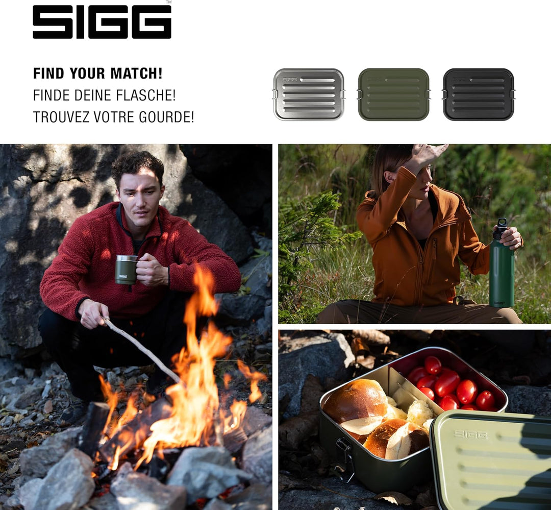 Sigg Gemstone Brotdose, auslaufsichere Lunchbox für Büro, Schule und Outdoor, Brotbox aus hochwertig