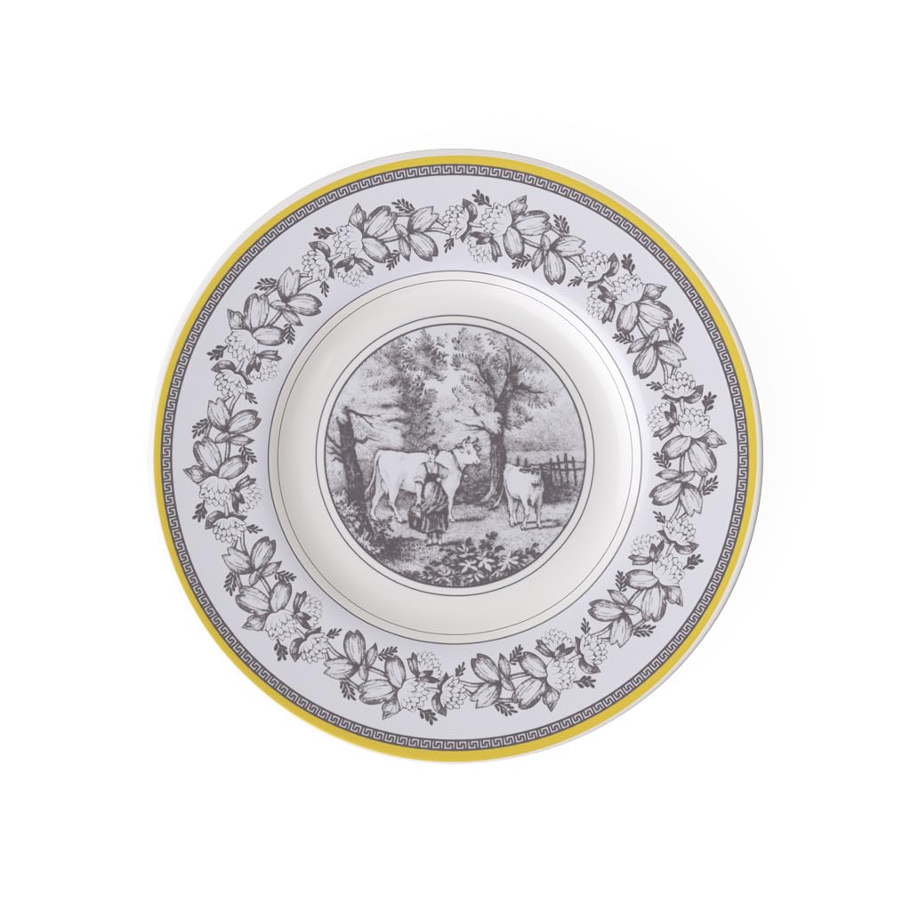 Villeroy und Boch Audun Ferme Brotteller, Premium Porzellan 16 cm Sauceboat/Brot und Butter, 16 cm S