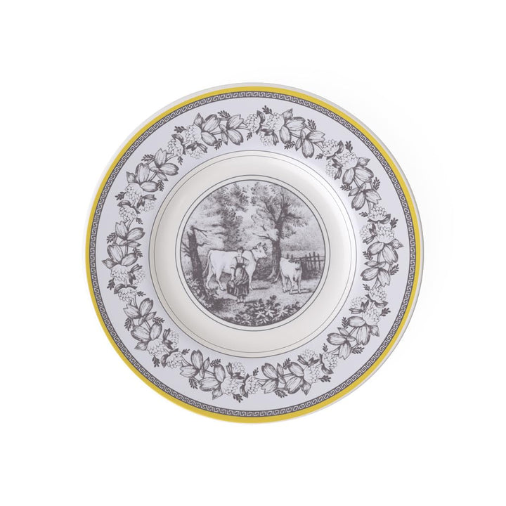 Villeroy und Boch Audun Ferme Brotteller, Premium Porzellan 16 cm Sauceboat/Brot und Butter, 16 cm S