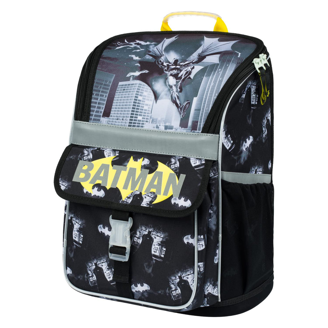 Baagl Schulranzen Mädchen 1. Klasse - Ergonomische Schultasche für Kinder - Schulrucksack mit Brustg