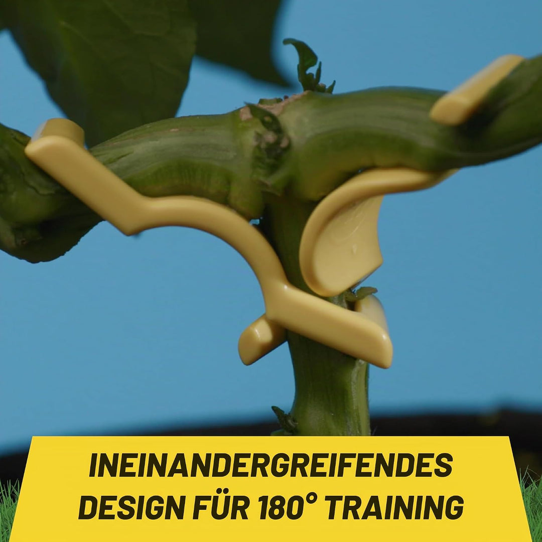 BudTrainer BudClips 20 Stück,LST-Clips mit geringer Belastung,Universalgrösse,passend für jeden Zwei