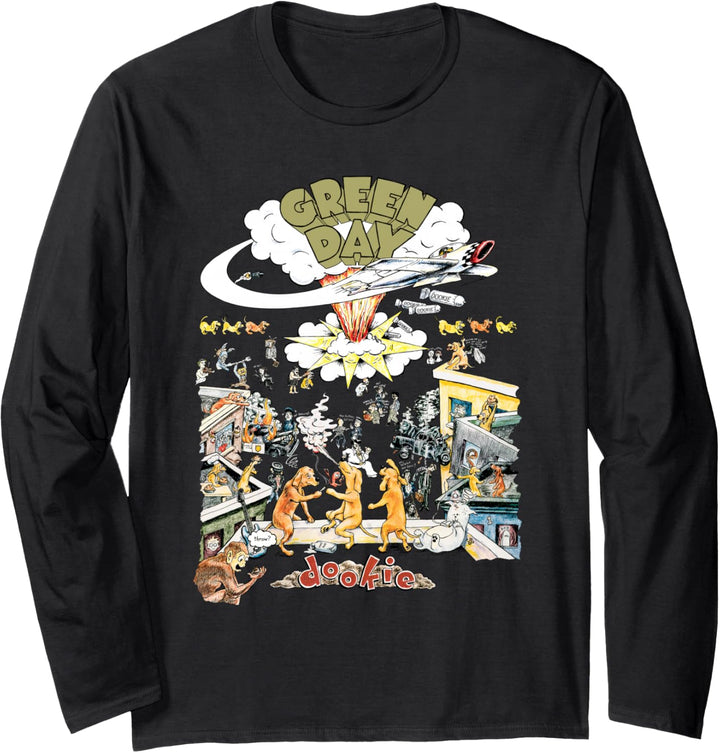 Green Day Dookie-Szene Langarmshirt