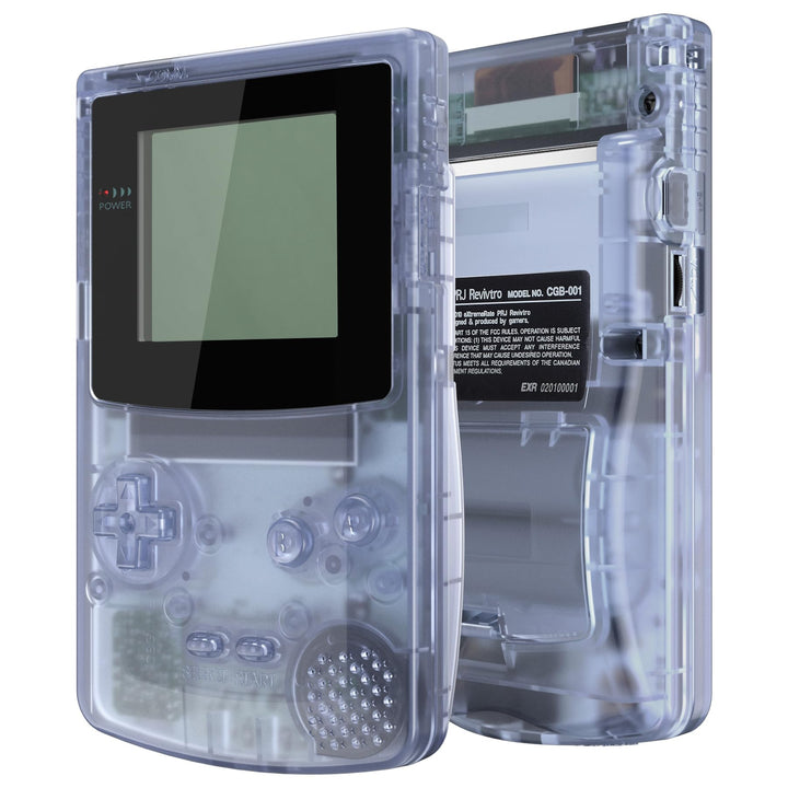 eXtremeRate Full Gehäuse&Tasten für Gameboy Color, DIY-Ersatz IPS Ready Upgraded Case Hülle für gbc