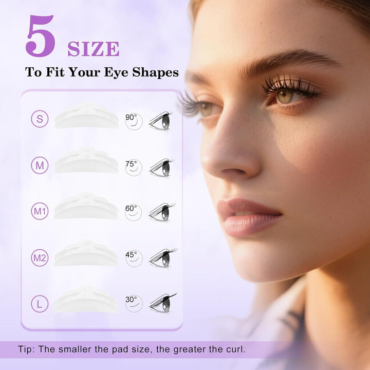 Wimpernlifting Set mit Schwarz, 2026 Aktualisiertes Lash Lifting Set mit Schwarz, Wimpernlifting Set