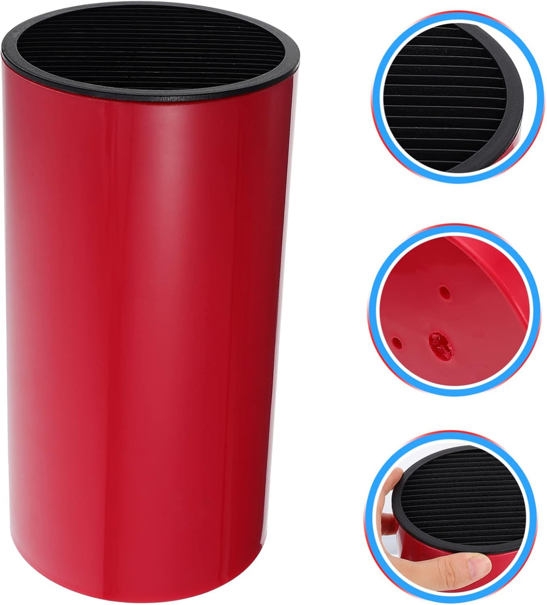 UPKOCH 1 Stück Messerblock Edelstahl-Utensilienhalter Metallschubladen Kunststoff-Organizer Schublad