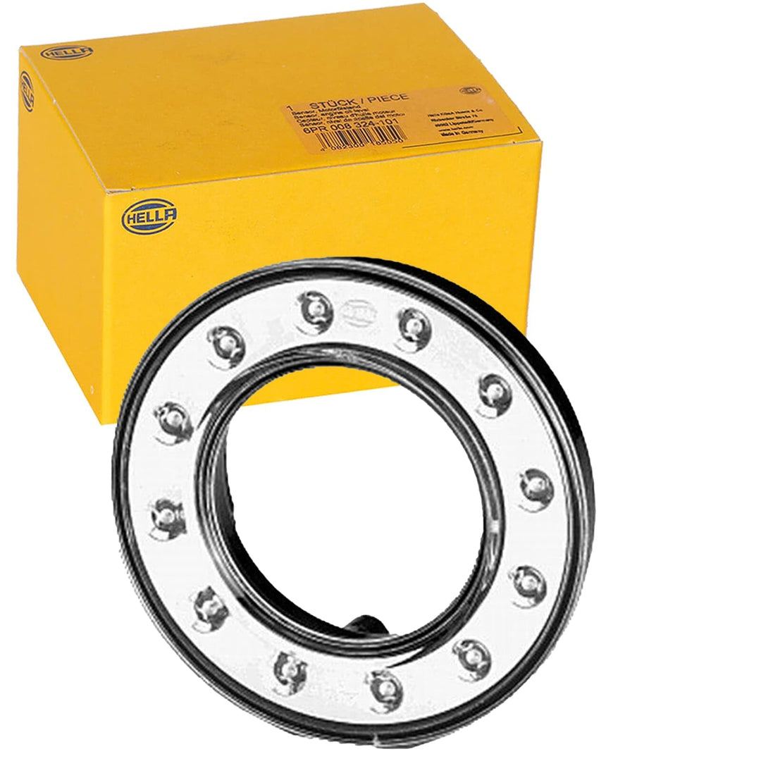 HELLA - Heckleuchte - LED - 12V - Anbau/Einbau - Lichtscheibenfarbe: glasklar - LED-Lichtfarbe: rot