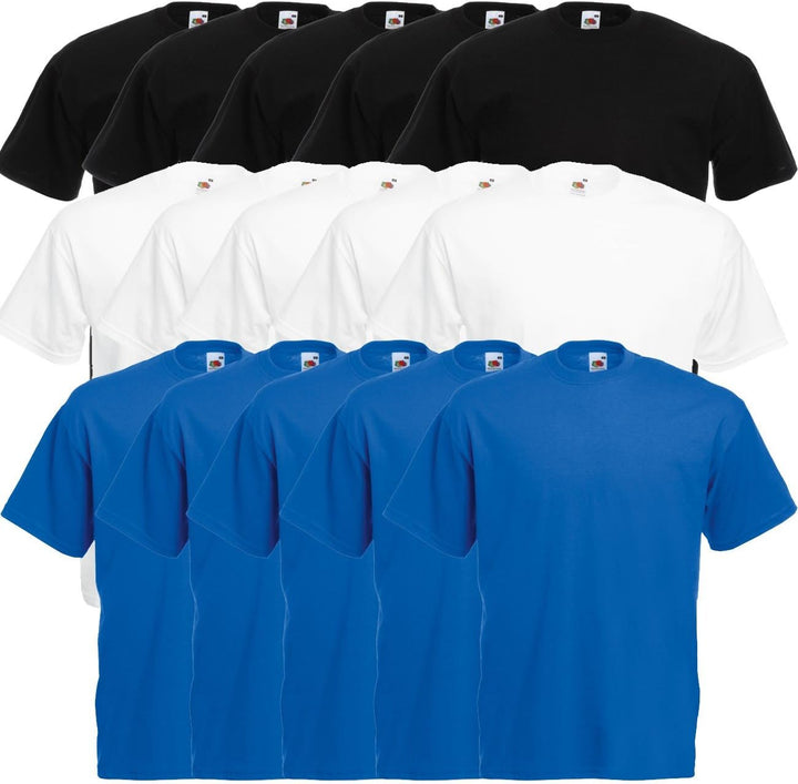 Fruit of the Loom Original Valueweight T Rundhals T-Shirt F140 15er Pack