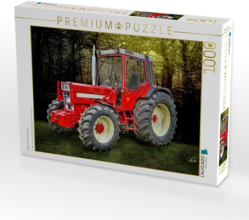 CALVENDO Puzzle Oldtimer Traktor McCormick 1000 Teile Lege-Grösse 64 x 48 cm Foto-Puzzle Bild von Pe