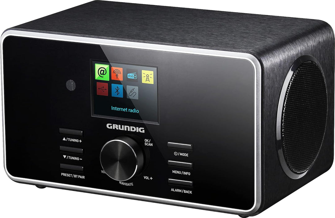 GRUNDIG GIR1080 DTR 6000 X All-In-One“ Radio & GIR1090 DTR 6000 X All-In-One Internet- und Digitalra