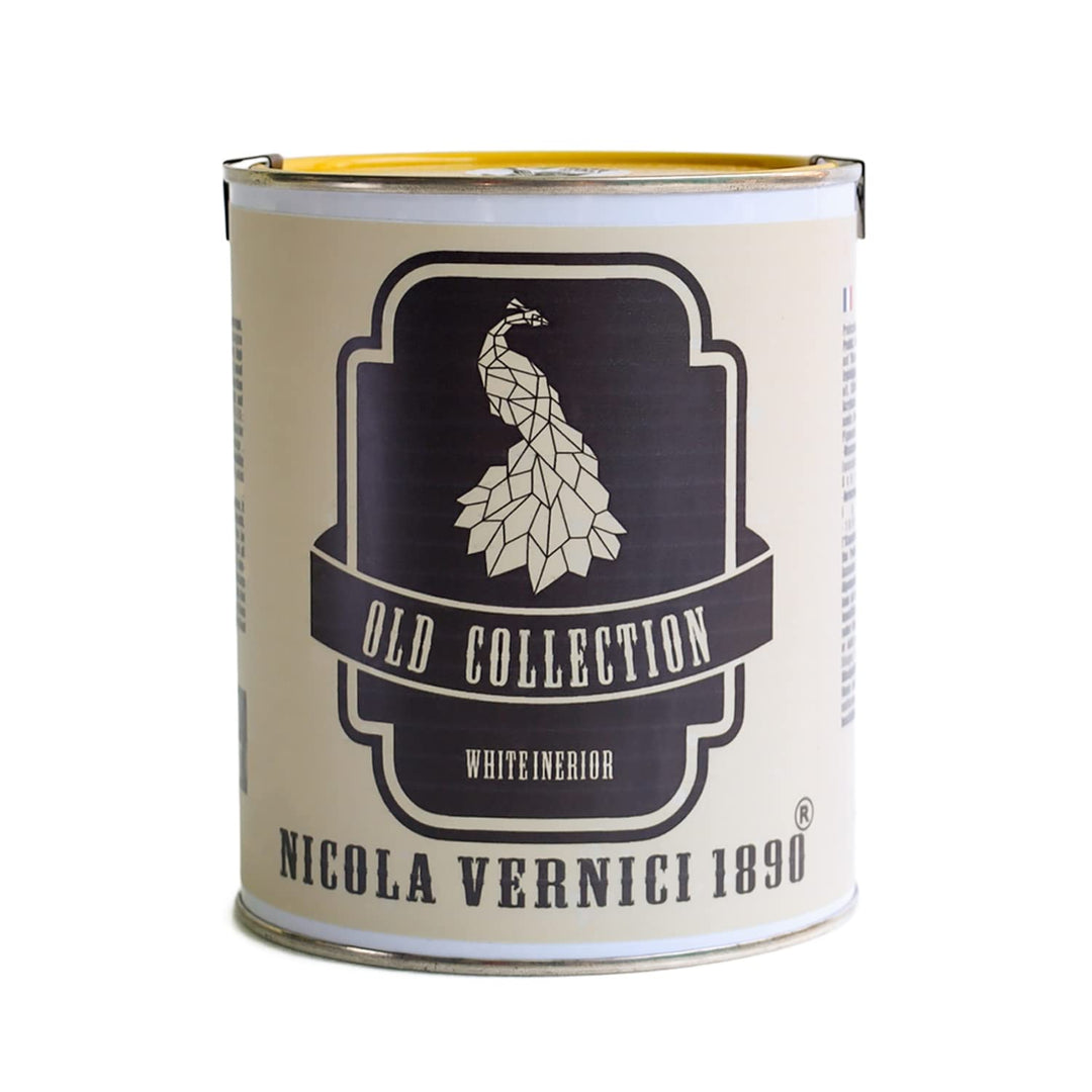 NICOLA VERNICI Abwaschbare Wasserfarbe, Old Collection-Line, umweltfreundlich und atmungsaktiv, hohe