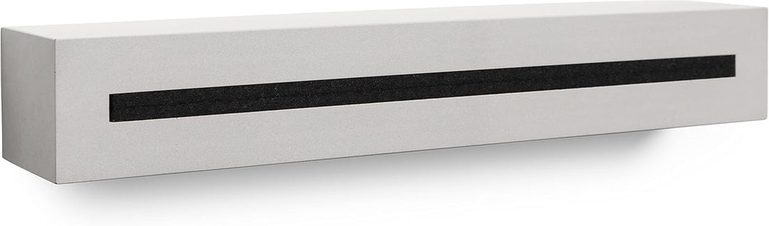 Schlüsselbrett mit Ablage aus Beton Light Edition 33x6x5 cm, Schlüsselboard Wand, Schlüsselaufbewahr