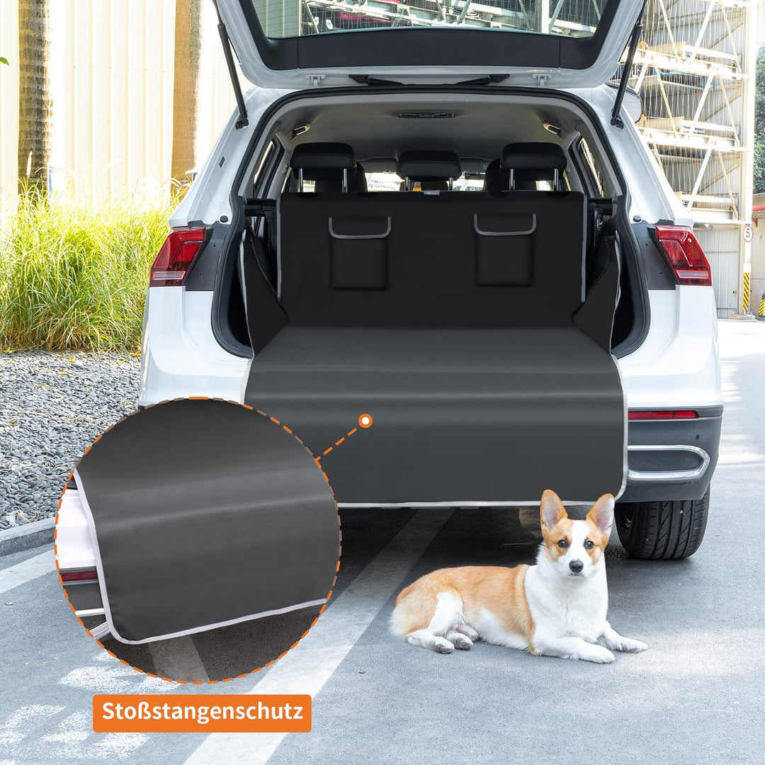 Toozey Kofferraumschutz Hund mit Seitenschutz - Universal Auto Kofferraum Hundedecke - Wasserdicht,