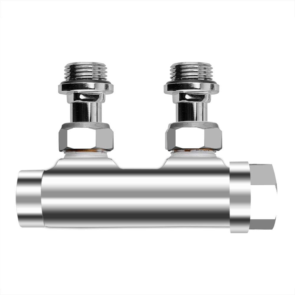 S SIENOC H-Ventil Anschlussgarnitur Mittelanschluss/Radiator Valves Thermostat Für Badheizkörper Mit