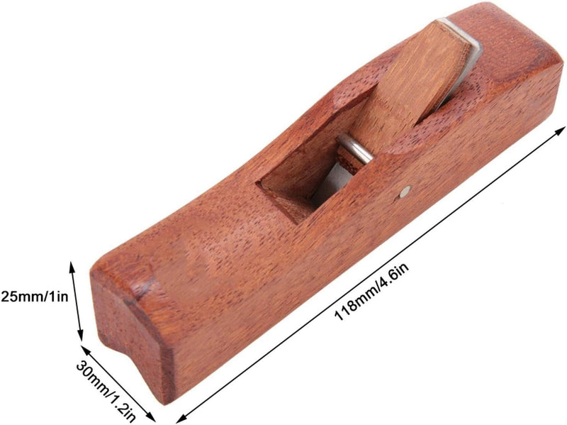 Holzhandhobel Holzhobel Hochgeschwindigkeitswerkzeug Stahl 0,6 Zoll für Fasen Innenwinkel