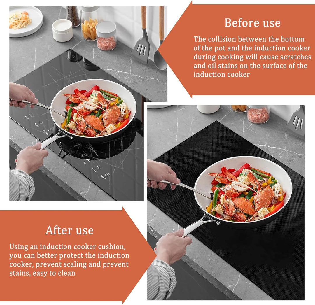 54 x 90 cm Grosse Induction Cooker Silikonmatte Silikon Induktion Schutzmatte Induktionsherd Schutzm