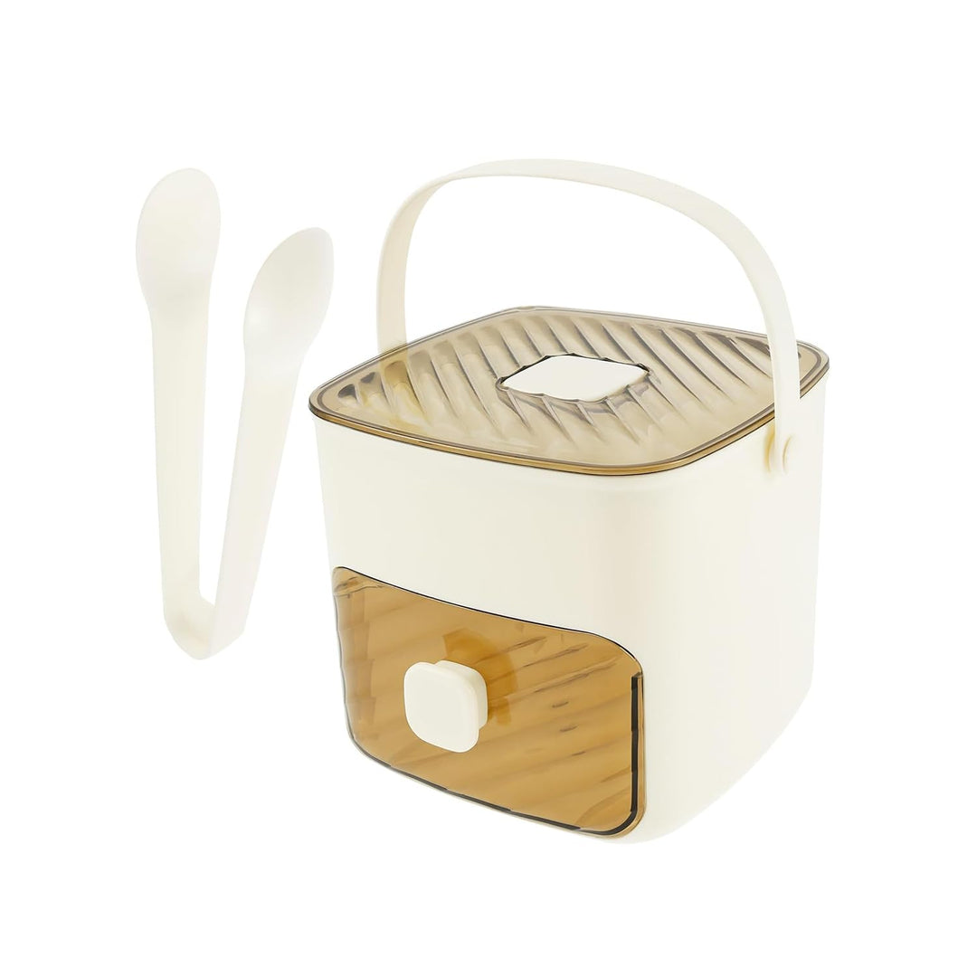 Klein Eiswürfelmaschine, Ice Cube Maker, mit 48 Gitter Eiswürfelform, Eiswürfelmaker mit Schublade u