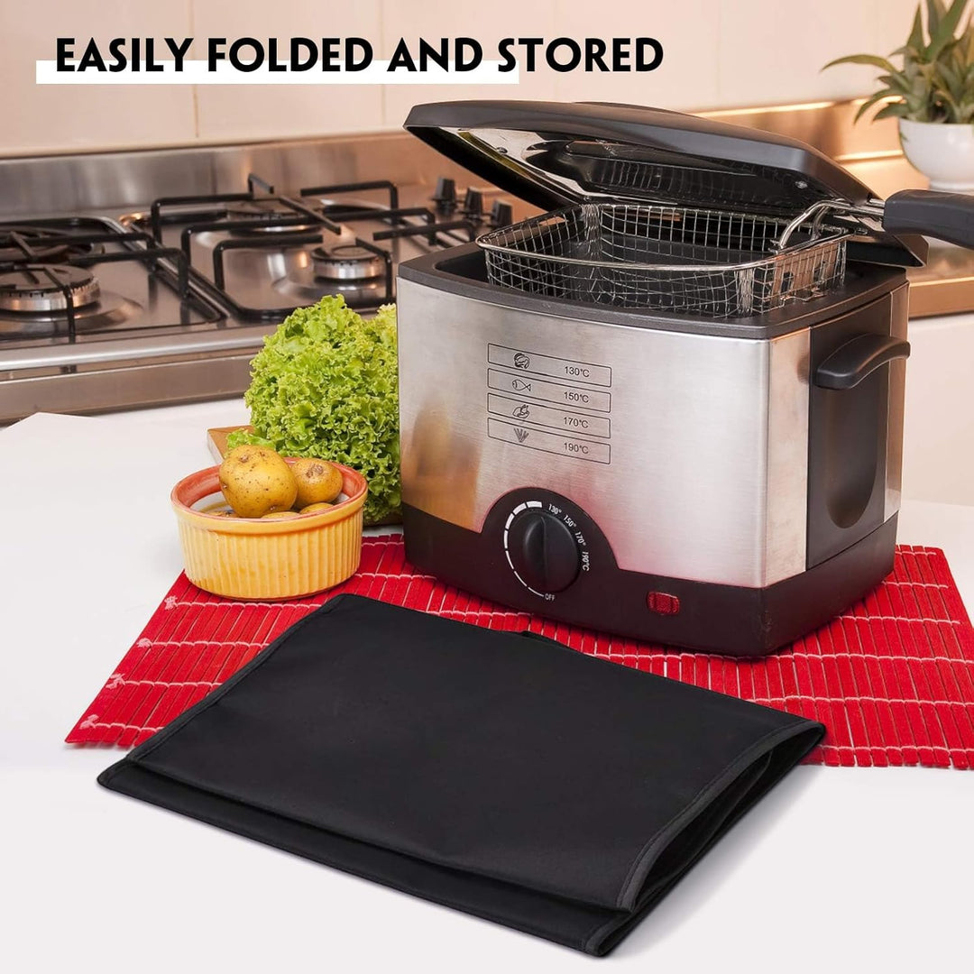 Hitzebeständige, Wasserdichte, Staubdichte Abdeckung für Ninja Foodi MAX Dual Zone Air Fryer AF400EU