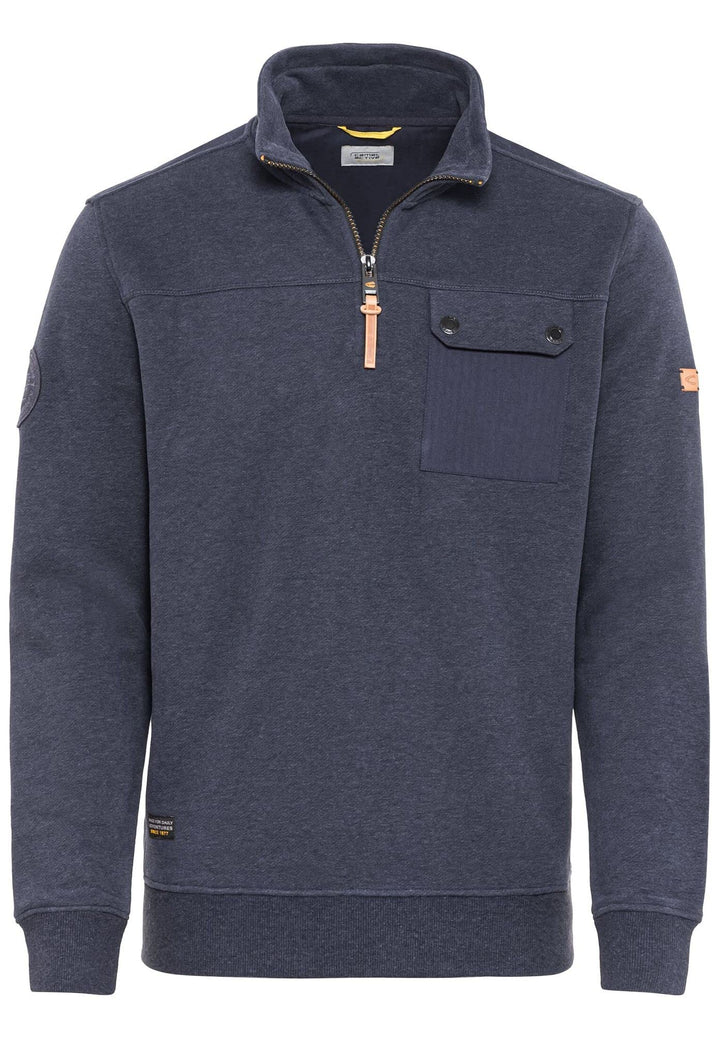 camel active Herren Pullover M Night Blue, M Night Blue