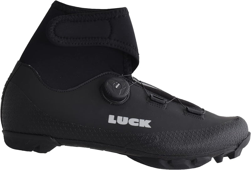 LUCK Unisex Fenix Fahrradschuhe MTB für den Winter 39 EU Schwarz, 39 EU Schwarz