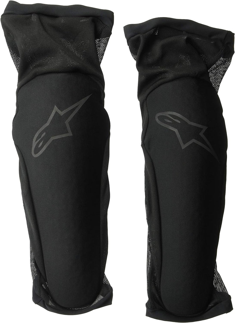 ALPINESTAR Herren Paragon Plus Knie-/Schienbeinschoner Kniepanzer, Black, M M Schwarz, M Schwarz