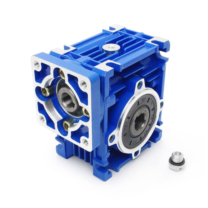 RATTMMOTOR Schneckengetriebe NMRV030,Hohe Drehmoment Schneckengetriebe,Worm gearbox,getriebe 20:1 Ei