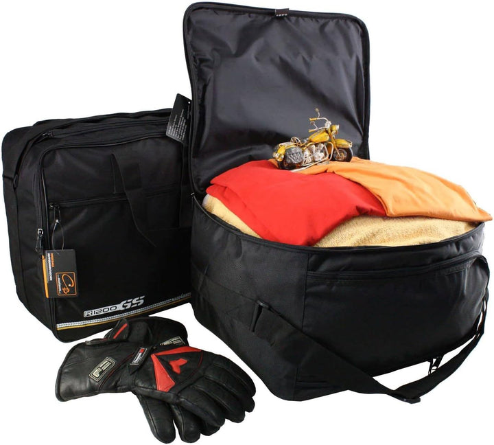made4bikers Promotion-Bag: Koffer Innentaschen passend für BMW R1200GS-LC (K51) Adventure ab Bj. 201