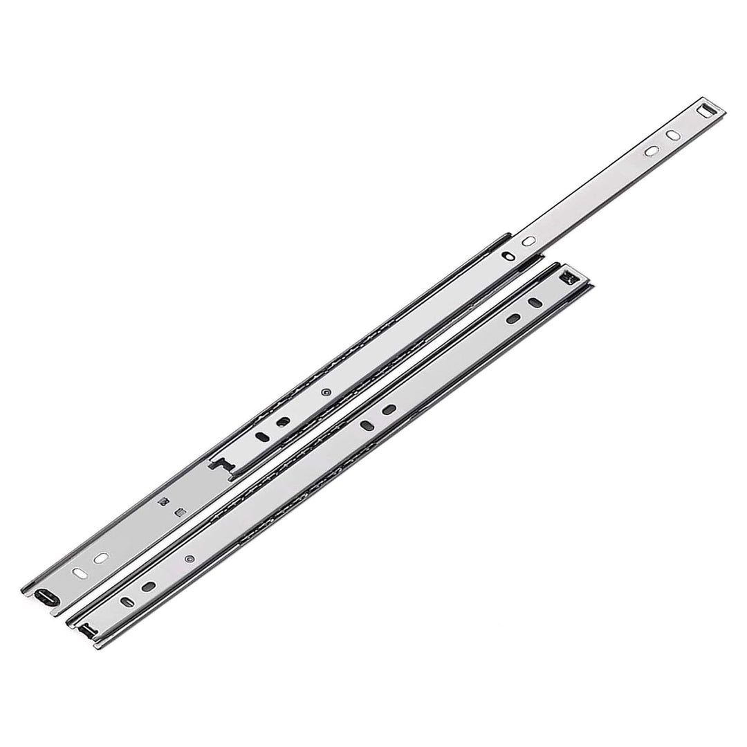 Mprofi MT® 2 Stück, 1 Paar | Schubladenschienen Teilauszug 27mm Höhe, 450mm Länge | Robuste Schublad
