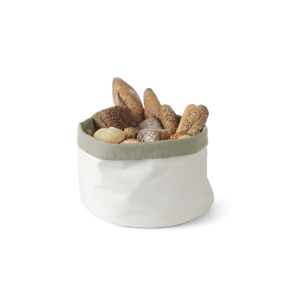 HENDI Brottaschen, rund, Brotkorb, ø200x(H)200mm, Beige, 100 Stück, 100