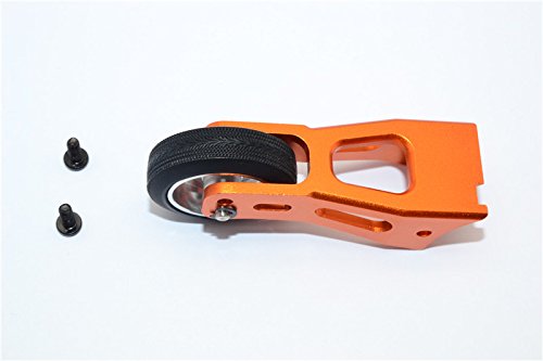 GPM for Tamiya Lunch Box Tuning Teile Aluminium Rear Wheelie Bar - 1 Set Orange