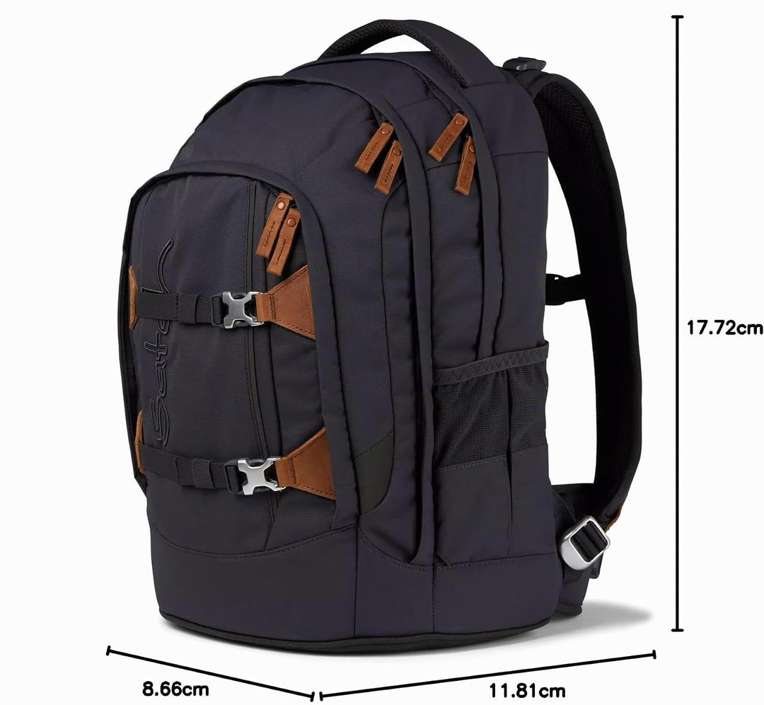 Satch Unisex Kinder Satch Pack Schulrucksack Schulrucksack Einheitsgrösse Nordic Grey, Einheitsgr&amp;