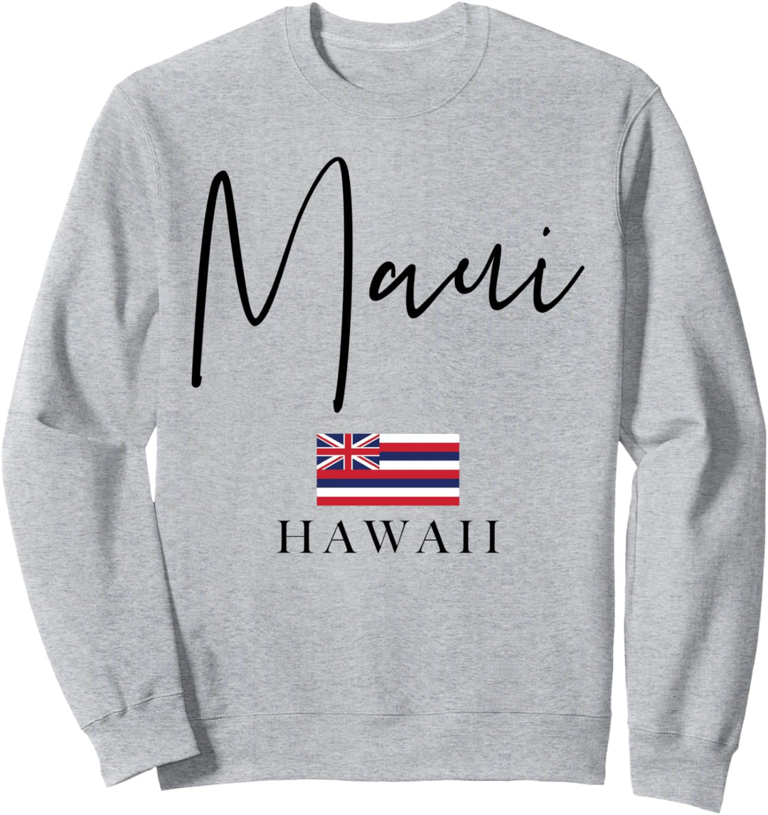 USA-Flagge Urlaub – Insel Maui Sweatshirt