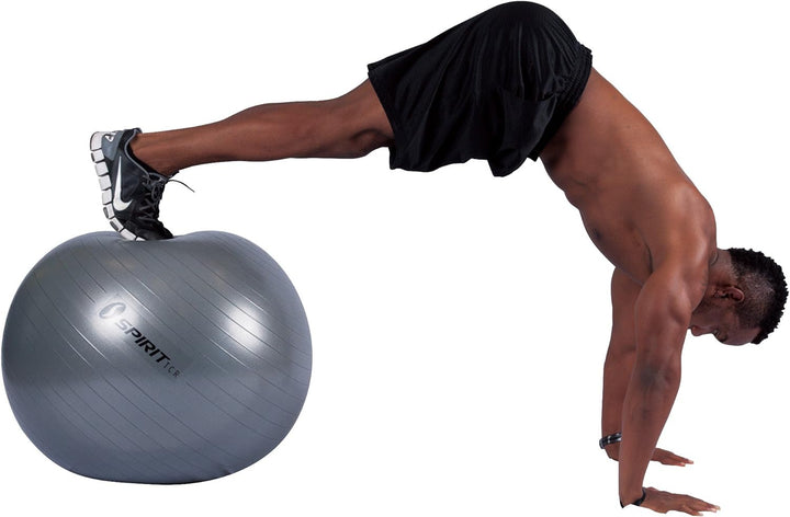 Spirit Gymnastikball Ø 75 Sitzball Fitnessball Yogaball Bürostuhl Ball + Pumpe